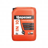Грунтовка Церезит IN 10 интерьер 10л 2142154