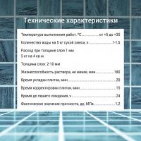 Смесь сухая клеевая "Юнис - БЕЛФИКС" (5кг)