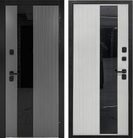 Дверь металлическая климатическая 7024 Ferroni Luxor Termo 5 Light 860 правая