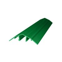 Профиль поликарбоатный ROYALPLAST НСР-U "крышка" 4-10мм Зеленый; 6м