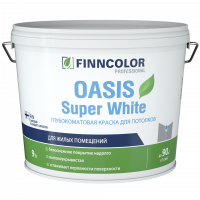 OASIS SUPER WHITE краска для потолков 9л.