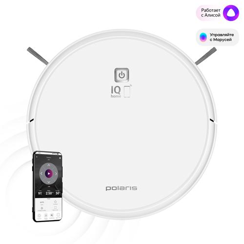 Robot-pylesos PVCR 1050 WI-FI IQ Home Aqua (POLARIS), Belyj_1