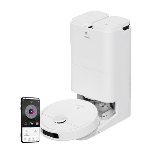 Robot-pylesos so stantsiej samoochistki Polaris PVCRAC 7790 WIFI IQ Home Belyj_1