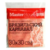 Салфетка "Бразильский карнавал" из микрофибры 30x30см (60154) "Мастер Хаус"