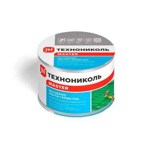 Samokleyaschayasya germetiziruyuschaya lenta TEHNONIKOL NICOBAND serebristyj,dlina 3m,shirina 7,5sm(343859_1