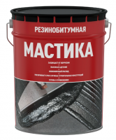 Мастика резинобитумная 21,5л/19кг/металл (ЭКОНОМ)