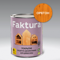 Покрытие Faktura защитно-декоративное для древесины орегон (0,7 л. )
