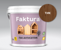Лак-антисептик Faktura тик (0,9 л. )
