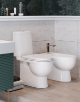 Унитаз - компакт "Fest Comfort S1" белый Самара