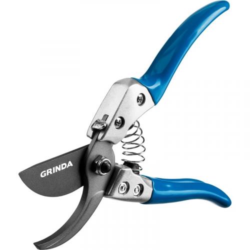 Sekator ploskostnoj 200 mm, zakal stal,ergonom alyum rukoyatki, vinilovoe pokrytie GRINDA P-25 423425_2