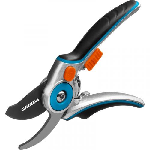 P-29 Sekator s ergonomichnymi alyuminievymi rukoyatkami, ploskostnoj, 210 mm, GRINDA PROLine 423429_2