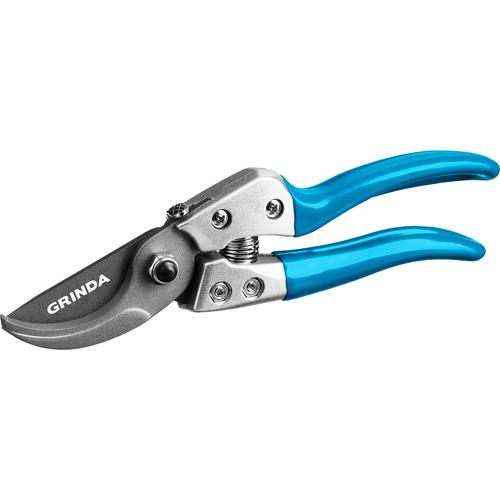 Sekator ploskostnoj 200 mm, zakal stal,ergonom alyum rukoyatki, vinilovoe pokrytie GRINDA P-25 423425_1