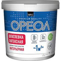 Шпатлевка Ореол интерьерная латексная для внутр. работ 8 кг