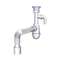 Сифон АНИ 1 1/2"* 40 с отводом ст. м с г/тр (С0310)
