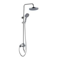 Sky FS04C-PVD Душевая стойка (150 см) со смесителем латунь, хром EvaGold