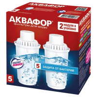 Модуль сменный фильтрующий Аквафор В100-5 (комплект 2 шт) усиленн бактерицидн. добавкой) (В5)