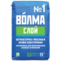 Штукатурка гипсовая Волма слой 15кг