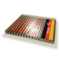 Сотовый поликарбонат Woggel 10 мм х 2,1м x 6м БРОНЗА (1,42 кг/м2)