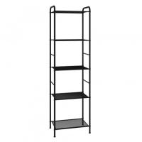 Стеллаж "Валенсия 15" VALENCIA 15 Shelf rack Черный 45,5х30х155,5см ЗМИ СТВ15Ч