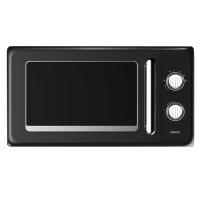 СВЧ Centek CT-1553 (Черный) 800W, 20л, 6 режимов, разморозка, таймер, подсветка, ретростиль хром