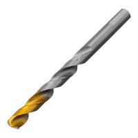 Сверло спиральное по металлу 10 x 133мм, Р6М5, Golden Tip // Denzel арт.718242