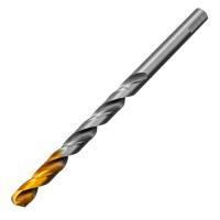 Сверло спиральное по металлу 11 х 195 мм, Р6М5, Golden Tip, удлиненное// Denzel арт.718264