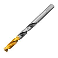 Сверло спиральное по металлу 9 x 125мм, Р6М5, Golden Tip, многогранная заточка// Denzel арт.718284