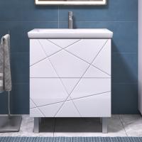 Тумба Vigo Edge 700-0-2 белый глянец (под умывальник 9696-70)