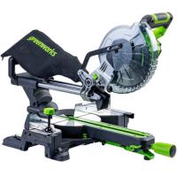 Торцовочная пила GD24MS216, б/щ, 4800 об/мин,216x30мм,рез 65х310мм,с 1хАКБ 5Ач и ЗУ (1501707UG)