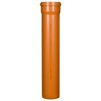 Труба канализационная наружняя TEBO SN4 160x4,9х 4000 (рыжая) RU-TB ПП