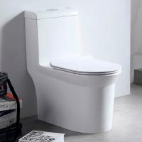 Унитаз-моноблок EvaGold SM9610R безободковый, сиденье тонкое ДП, арматура (с гофрой и подводкой)