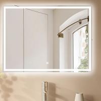 Зеркало ДАБЛ-Ю Гранд ЛАЙТ 100х80 c Led подсветкой