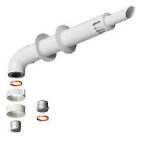 Комплект коаксиальный KRATS KTL-01B-075-S 60/100-1000мм (Ariston,Baxi (кроме ECO Nova/Classic)