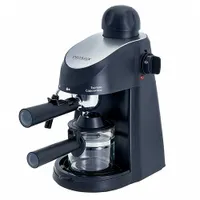 Кофеварка DELTA LUX DL-8150К (рожковая), черный, 5 бар., капучино, эспрессо, 240мл