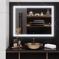 Зеркало Emmy Аврора с LED подсветкой 100х80 Стандарт