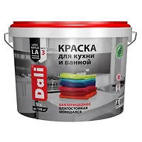 "DALI" краска для кухни и ванной 9л.База А (20113)