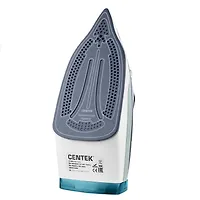 Утюг Centek CT-2319 Blue / Синий 2400Вт 2м 480мл Керамика 25гр/мин Капля-стоп Самоочистка