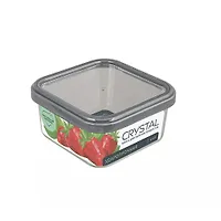 Банка для сыпучих продуктов Crystal 0,9л С0271100 Полимербыт