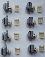 Ролики хром (1 комплект = 8 шт.) Дана