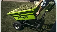 Тележка садовая самоходная Greenworks G40GC 40V, без АКБ и ЗУ (7400007)