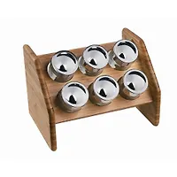Полка для специй, 6 банок арт.BS4067