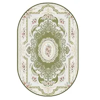 Ковер "ANGEL" 160*230 овал. - Q001A GREEN/GREEN
