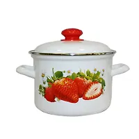 Кастрюля 2.9л С-16111/4КмЭ СОЧНАЯ КЛУБНИКА