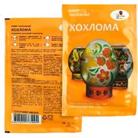 Набор пасхальный Хохлома (Украш для яиц+подставка по 7 шт) 509