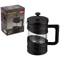 Френч-пресс La Caffetteria, объём: 800 мл, в пластиковом корпусе, цвет: чёрный арт.108409