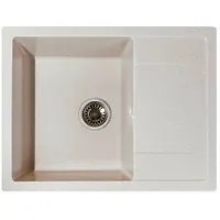 Мойка GranAlliance G-25 (645 х505мм) бежевая с сифоном