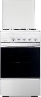 Газ. плита мод. ЛАДА NOVA RG 2427 W(4-х конф.мет.кр.эл.розж.подсв.еврогорелки.)(487)