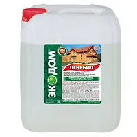"ЭКОДОМ огнебио" огнебиозащитный состав 10 кг (65002)