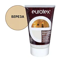 "EUROTEX" (шпатлевка для дерева) береза 0,225кг (80185)