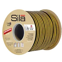 SILA Home D 50, уплотнитель самоклеящейся, черный 12*10мм